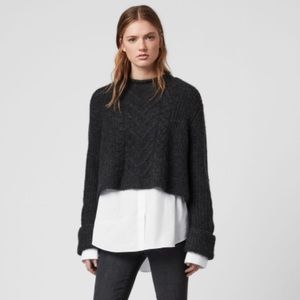 AllSaints ‘Kalk’ Layered Sweater